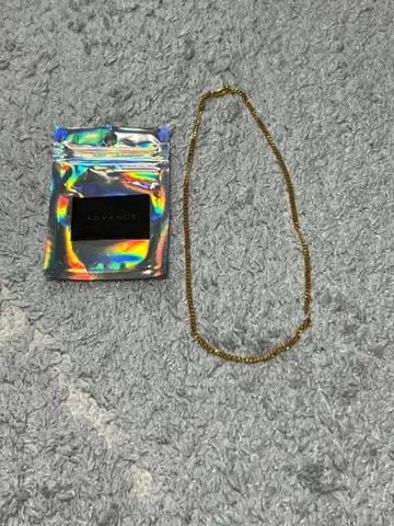 어드밴스 목걸이 advance 골드 컬러 silver925