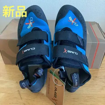 클라이밍 신발 Rave strap 블루 25.0cm CLIMB X