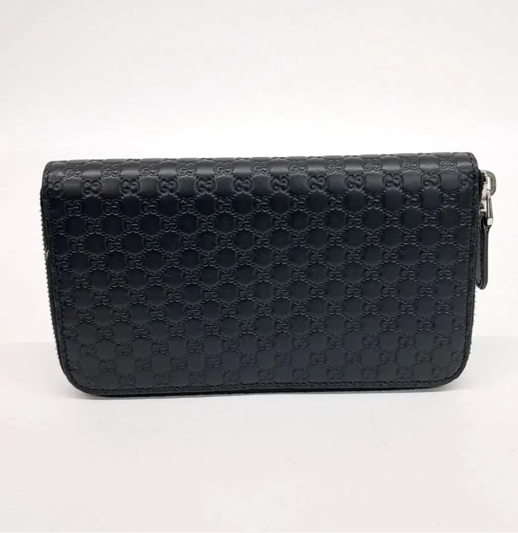 Gucci Micro Sima Line Zip Around Long Wallet