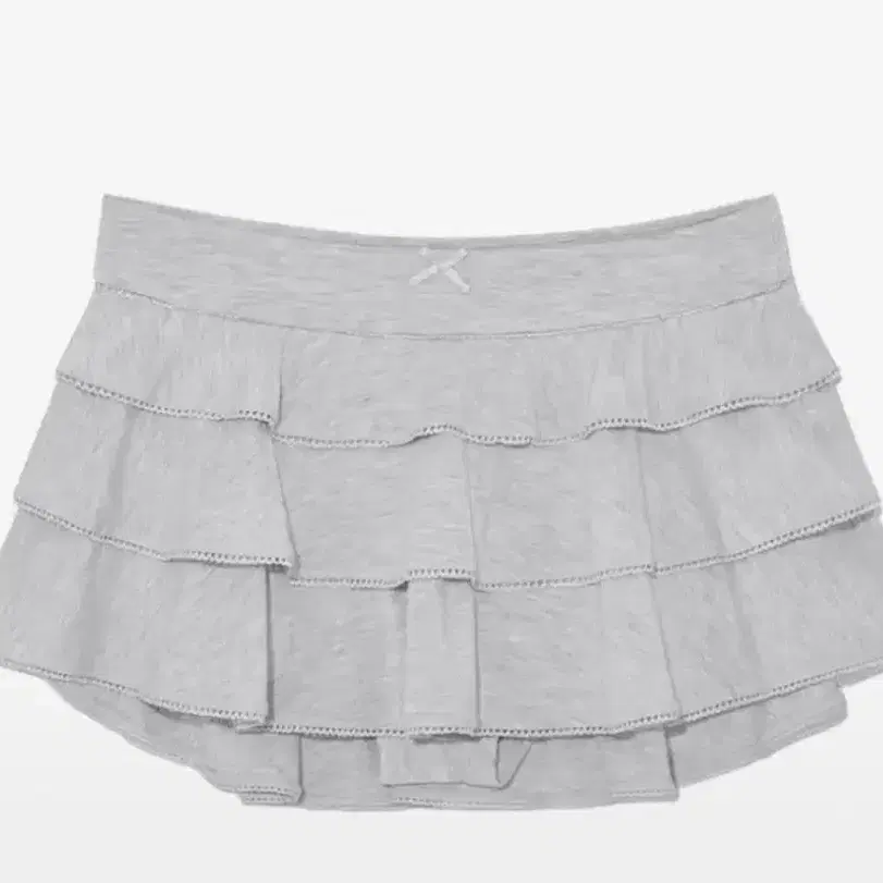 GLOWNY | 글로니 Glowny PICOT FRILL MINI SKIRT on Bunjang