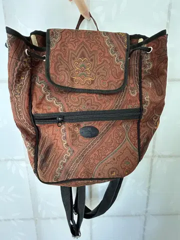 ETRO 페이즐리 무늬 백팩