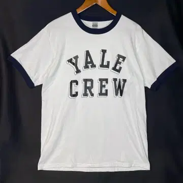 GILDAN YALE CREW 예일 대학 링거 티셔츠 길단