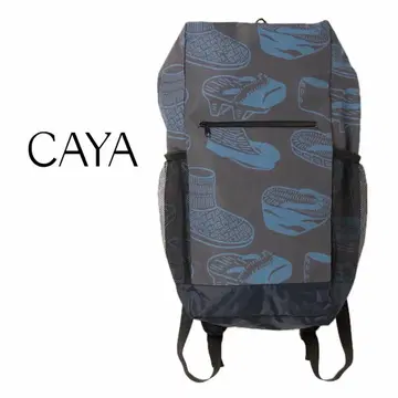CAYA (카야) 조리 일본 나막신 프린트 백팩