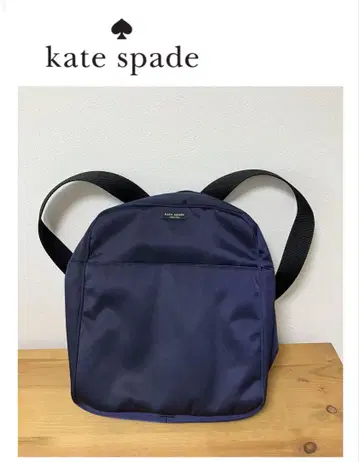 케이트 스페이드 백팩 kate spade 여성용 패브릭 소재 네이비
