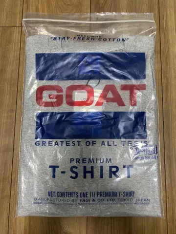 OPTSTUFF x GOAT BLOCK LOGO T-SHIRT (아쉬)