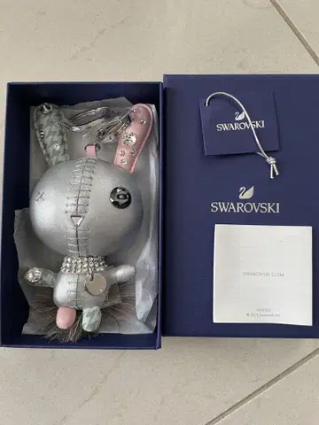 SWAROVSKI 참 토끼 키링