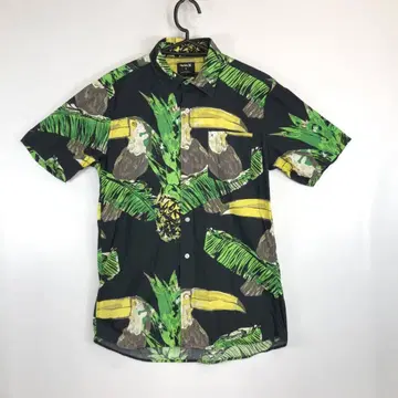 할리 반팔 버튼 셔츠 TAILORED FIT S J1802B011