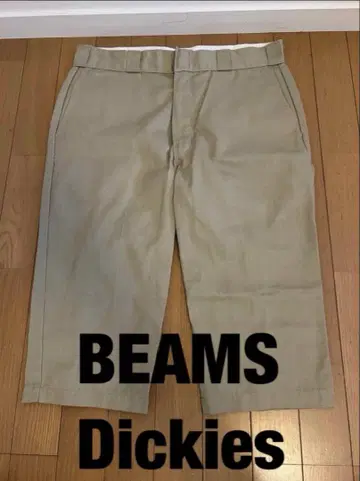 BEAMS 빔즈 Dickies 디키즈 하프 팬츠