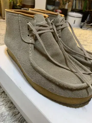 STOCK NO 그레이 하이컷 신발 27cm
