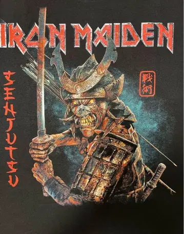 새상품 IRON MAIDEN/아이언 메이든 Senjutsu/전술 티셔츠