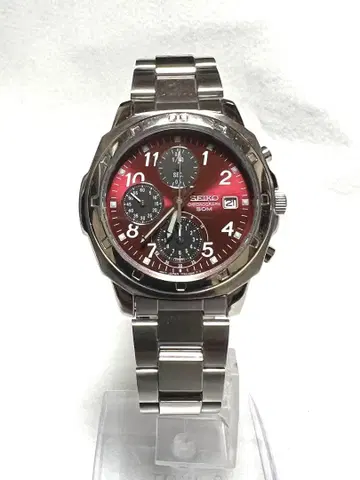 SEIKO 크로노그래프 해외 모델 배터리 새상품