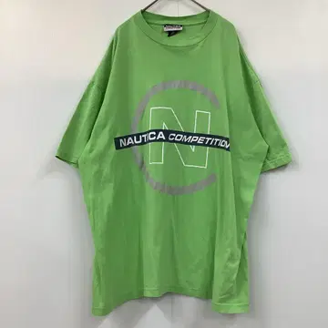 NAUTICA 노티카 반팔 티셔츠 로고 티셔츠 90년대 빈티지