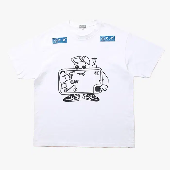 CAV EMPT "White T-Shirts"