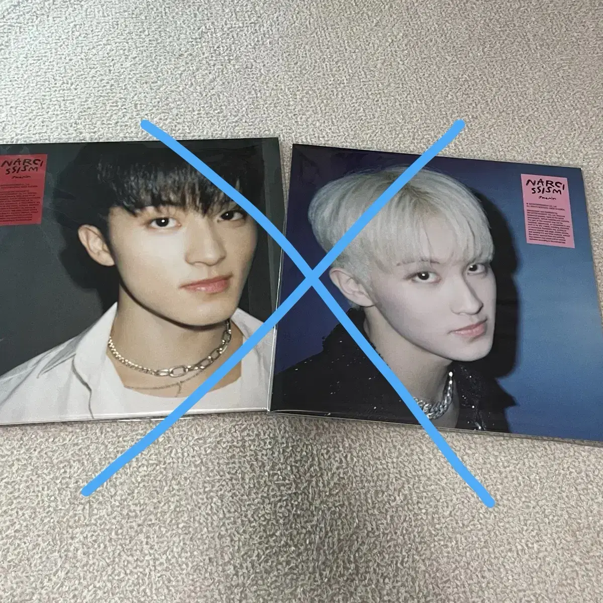 NCT ヘチャン　ポスター　ライト NARCISSISM JAEMIN - LP Poster Set (B Ver.) [NARCISSISM 1st Photo