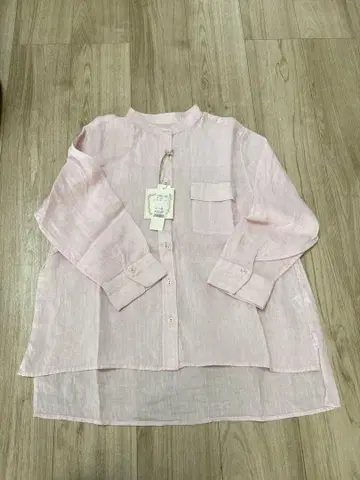 mjg 핑크 프렌치 린넨 3 L~XL 백화점 브랜드 시원함 경량