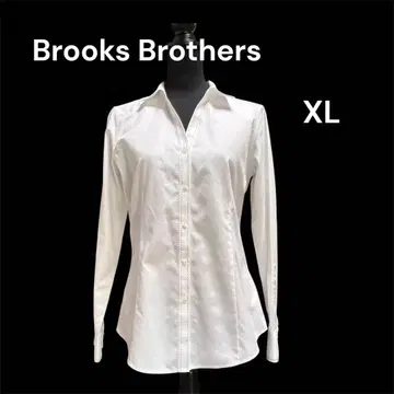 브룩스브라더스 화이트 버튼 다운 셔츠 XL 6