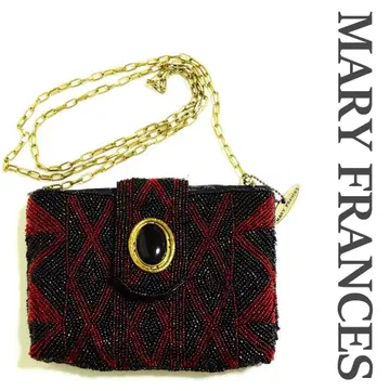 MARYFRANCES 멜리 프란시스 비즈 숄더백