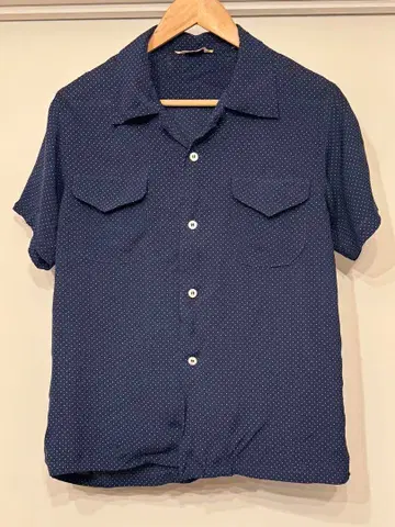 정가 이하 atlast butcher products 레이온 셔츠 도트