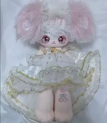 옷 갈아입기 봉제 인형 스켈레톤 포함 30cm 무속성 새상품, 정품