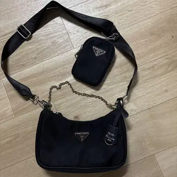 블랙 숄더백