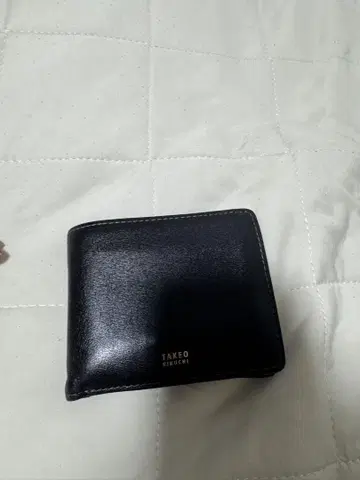 TAKEO KIKUCHI 접이식 지갑 블랙