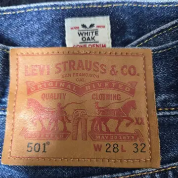 리바이스 501 USA 화이트 오크