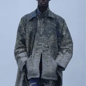 25SS YOKE PHOTO JACQUARD ZIP BLOUSON 미사용