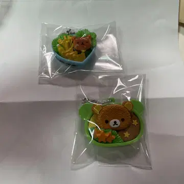 레어 리락쿠마 도시락 마스코트 키체인