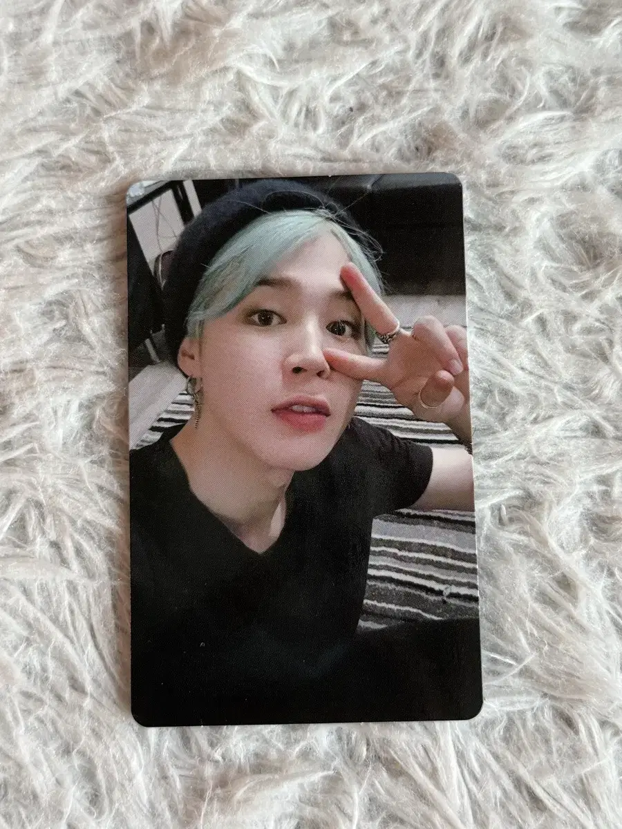 방탄소년단 럽셀콘 유럽 디비디 지민 포카