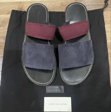 미사용 새상품 DRIES VAN NOTEN 가죽 샌들 SIZE41
