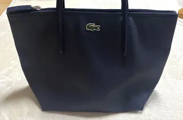 Lacoste 네이비 토트백