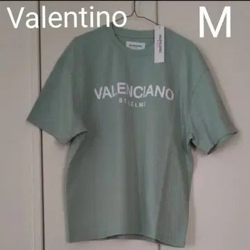 VALENCIANO 티셔츠 M 민트 그린 미사용품