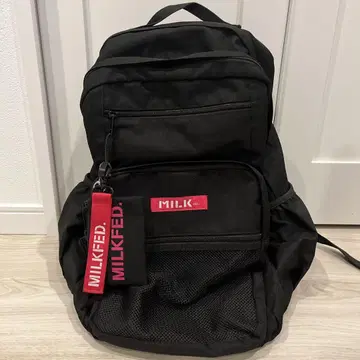 MILKFED. 백팩 W ZIP BACKPACK 미니 파우치 포함