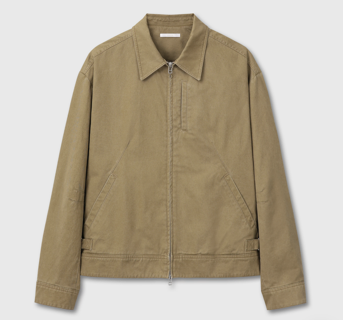Divein Washed Swing Top Jacket (Camel) New