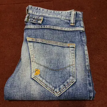 색빠짐 바가치 일본제 셀비지 신치 벨트 데님 w32