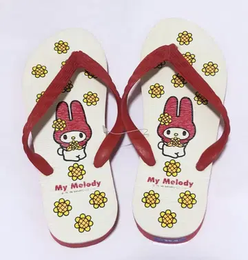 산리오 마이멜로디 레트로 레어 레어 마이멜로디 비치 샌들