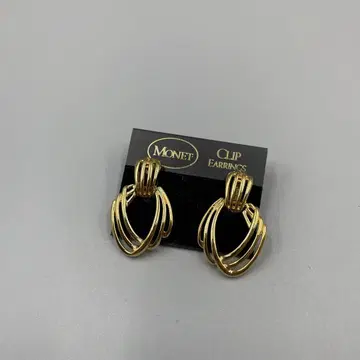 052 모네 골드 클립 귀걸이