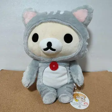 레어 택 포함 리락쿠마 고양이 인형옷 코리락쿠마 봉제 인형 BIG