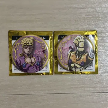 죠죠의 기묘한 모험 트레이딩 캔뱃지 조르노 세트