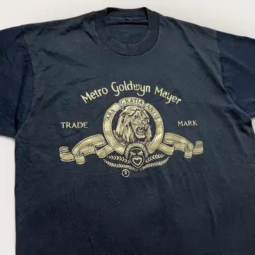 90s Metro Goldwyn Mayer 티셔츠 무비 빈티지