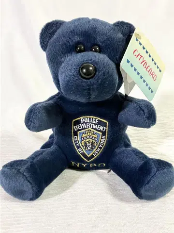 NYPD 시티 베어 뉴욕시 경찰 2000년 제작 택 포함