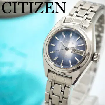 584 CITIZEN 시계 자동 감기 3면 컷 유리 그라데이션 레어