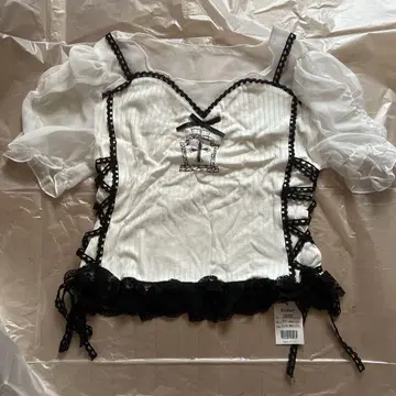 한정판 판매 dimmoire Gothic 튤 상의