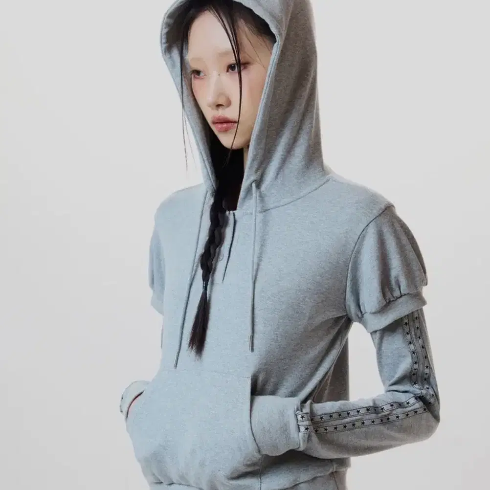 Hug Your Skin Flap Knit Zip-up Charcoal #허그유어스킨 on