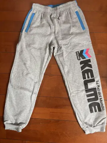KELME 조거 팬츠 S 사이즈 그레이/블루
