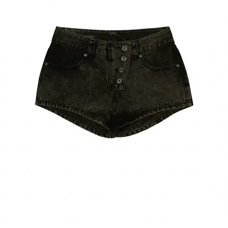 BOHEMSEO 24FW / BUTTON FLY DENIM SHORTS