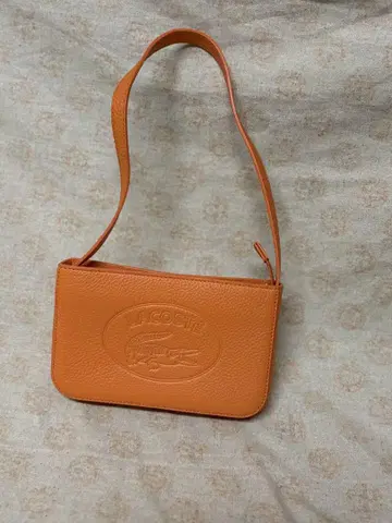 라코스테 핸드백 오렌지