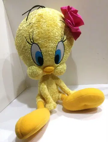 루니툰 하이퍼 점보 봉제 인형 트위티 tweety