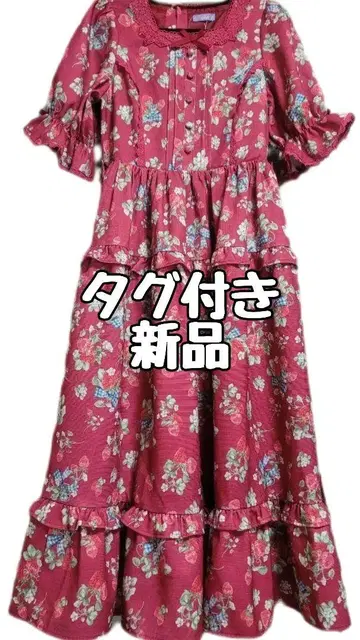 axes femme Kawaii 클래식 베리 원피스 새상품 미사용