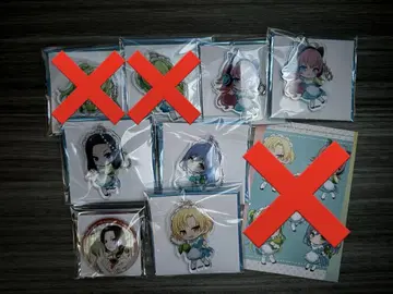 뱅드림 스이파라 츄츄 레이어 마스킹 락 아크링 키링 캔뱃지